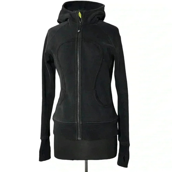 Lululemon Scuba Hoodie Black Size See Measurements - Picture 1 of 5